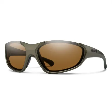 Слънчеви очила SMITH SLIDERS Matte Olive Oil | ChromaPop Brown