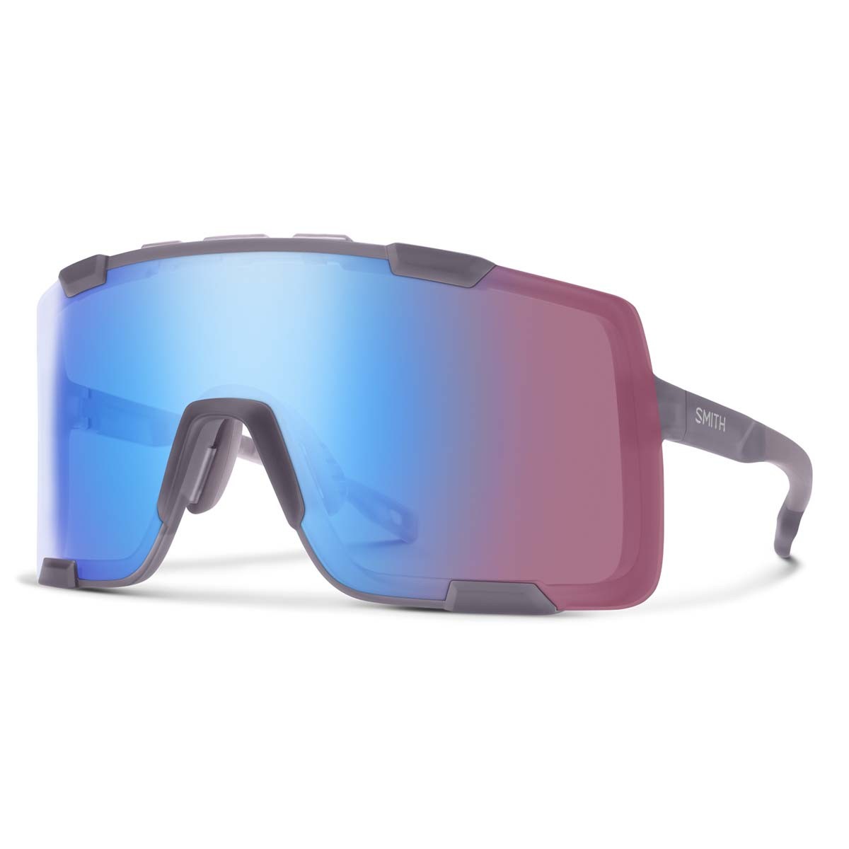 Слънчеви очила SMITH SYNCLINE Matte Meteorite Crystal | ChromaPop Low Light Rose Blue Mirror