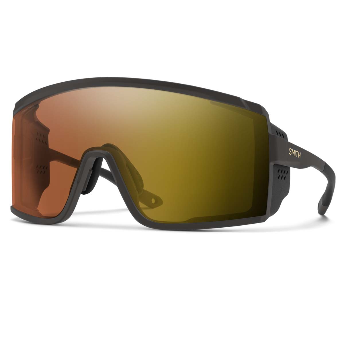 Слънчеви очила SMITH PURSUIT Matte Gravy | ChromaPop Glacier Photochromic Copper Gold Mirror