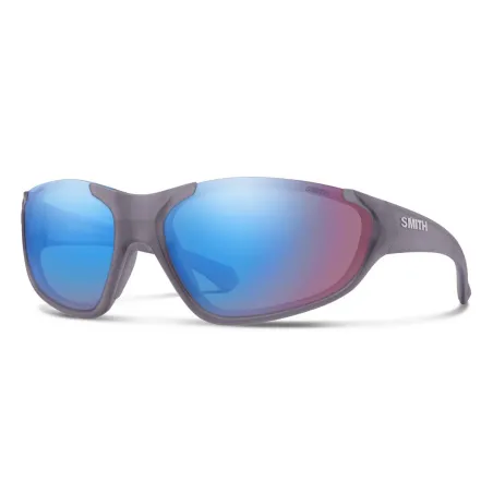 Sunglasses SMITH SLIDERS Matte Meteorite Crystal | ChromaPop Low Light Rose Blue Mirror