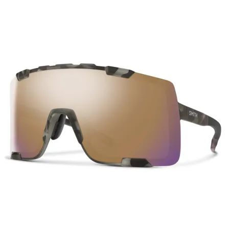 Sunglasses SMITH SYNCLINE Matte Salt Haze | ChromaPop Rose Gold Mirror