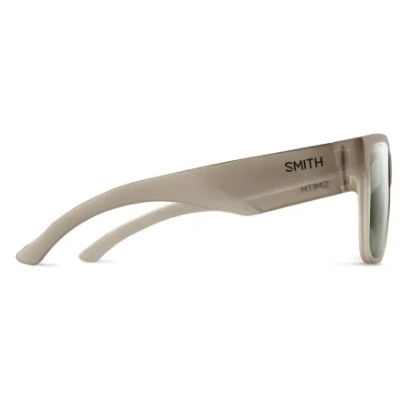 Sunglasses SMITH LOWDOWN XL 2 Matte Summit Crystal | ChromaPop Polarized Gray Green