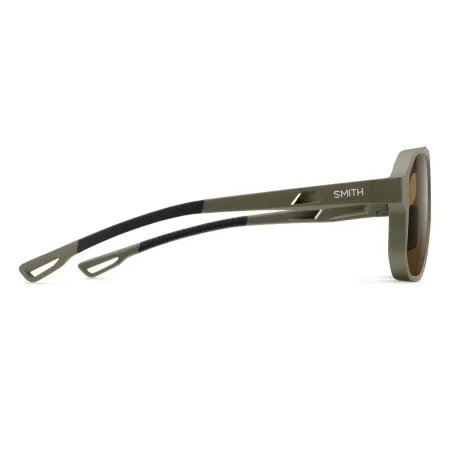 Sunglasses SMITH TRUSS Matte Olive Oil | ChromaPop Polarized Brown