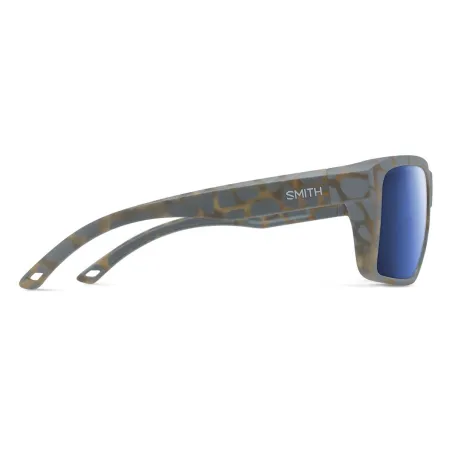 Слънчеви очила SMITH BACKCAST Matte Flint / Tarmac Tortoise | ChromaPop Glass Polarized Dark Blue Mirror