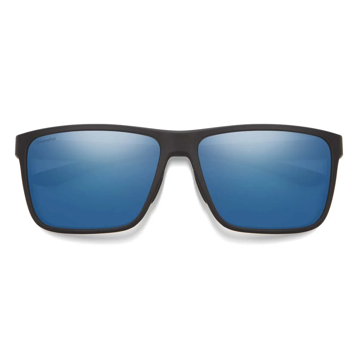 Sunglasses SMITH RIPTIDE/S Matte Black | ChromaPop Glass Polarized Blue Mirror