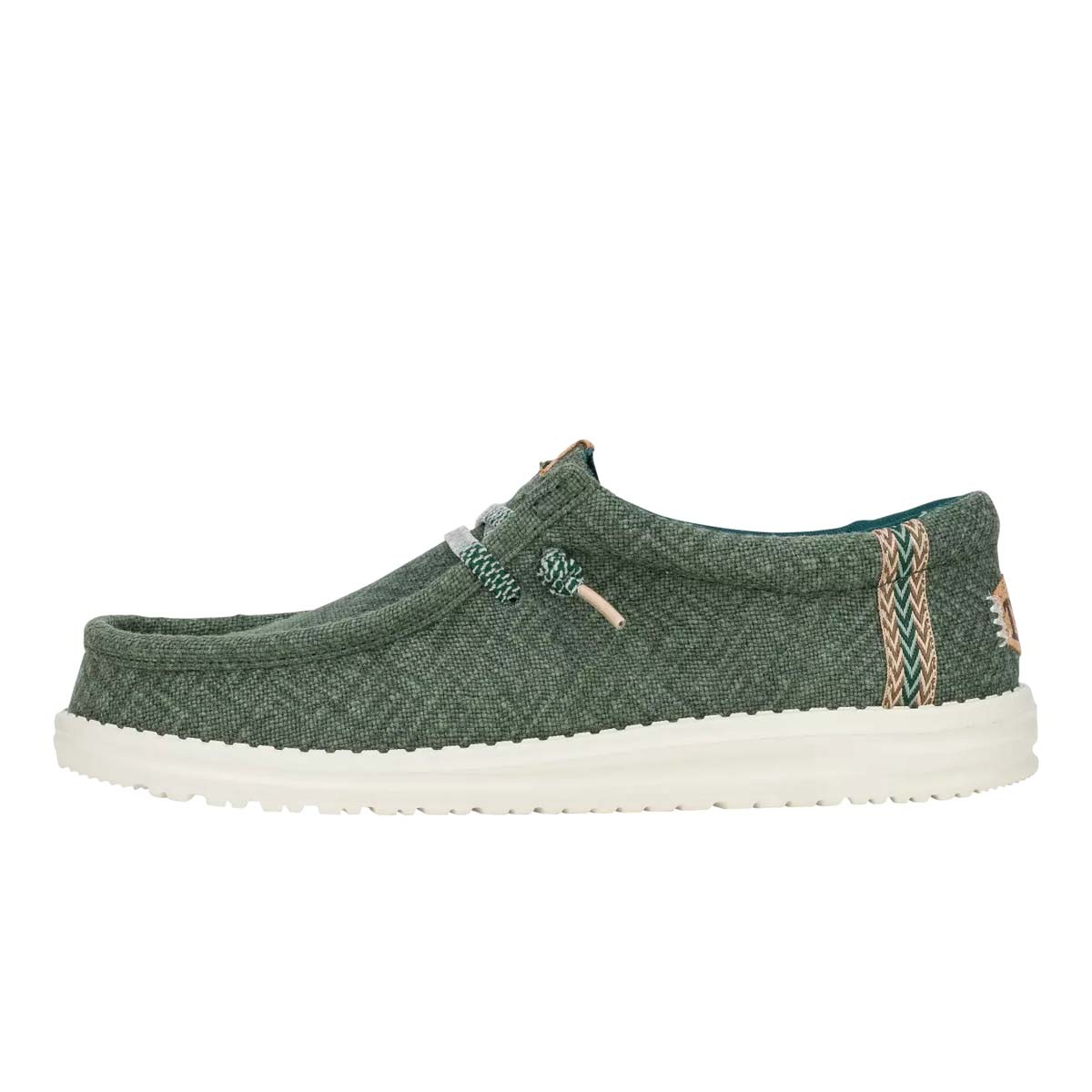 Мъжки ежедневни обувки Hey Dude Wally Jute Sea Green