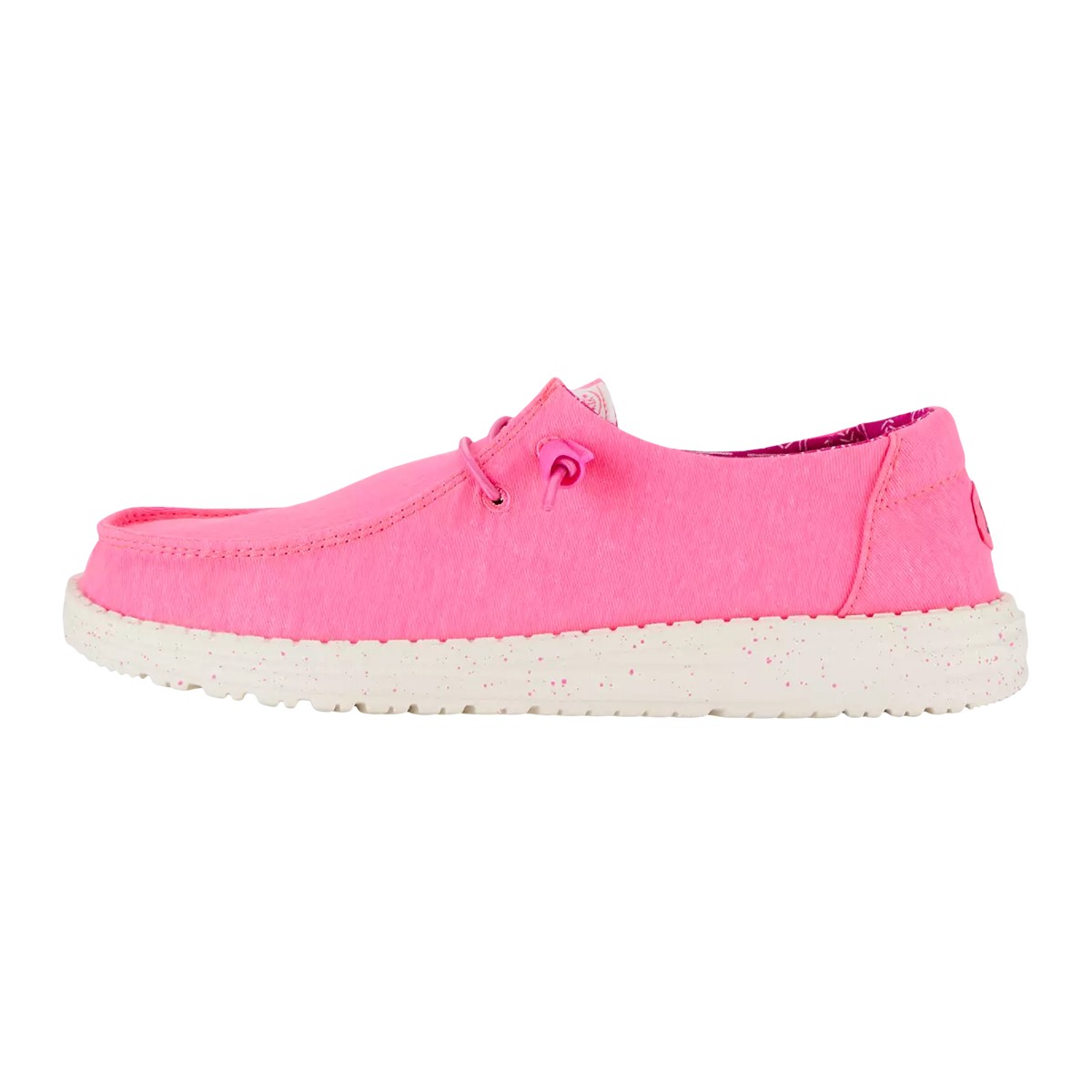 Дамски ежедневни обувки Hey Dude Wendy Stretch Canvas Neon Pink