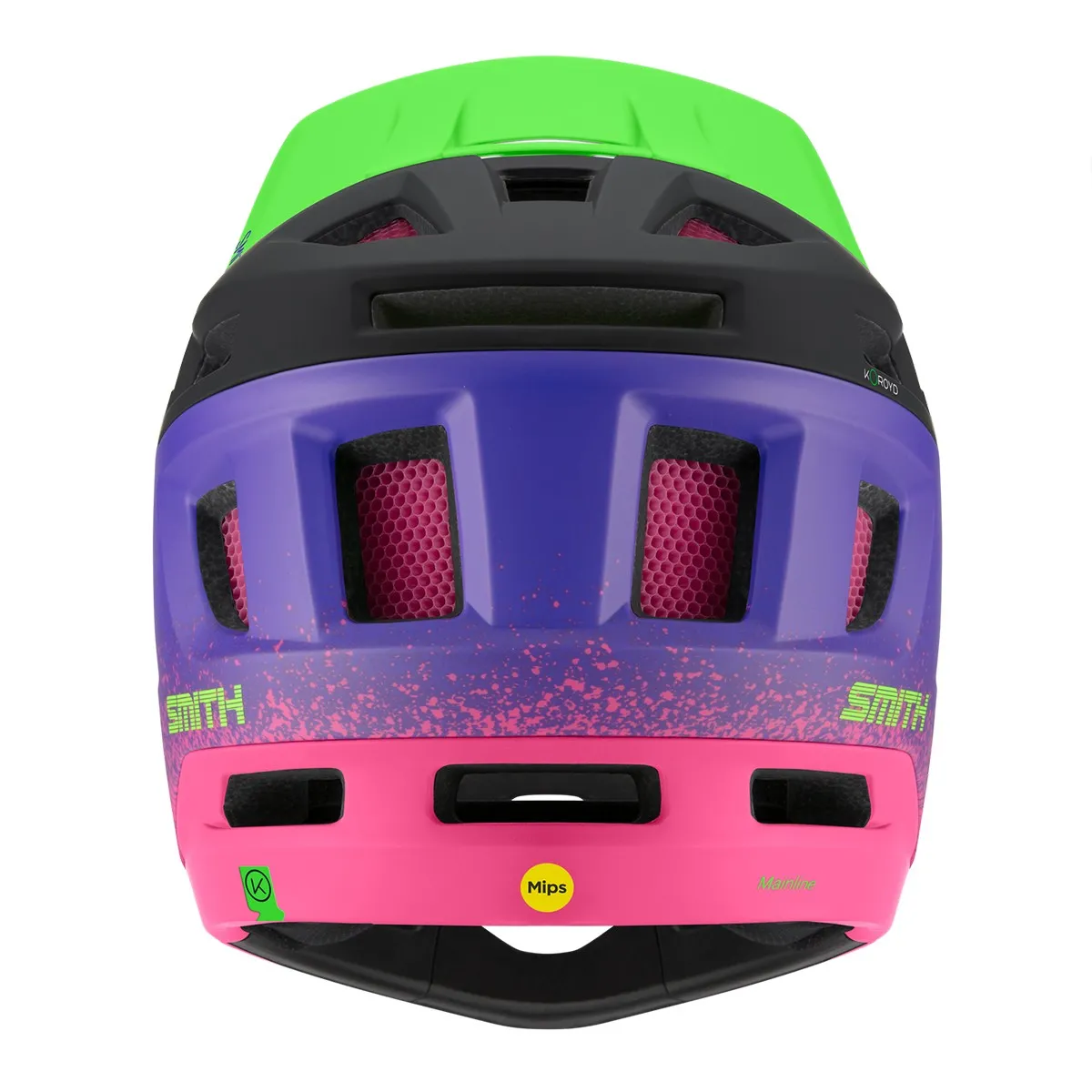 Фулфейс каска за велосипед  SMITH Mainline Mips | Matte Archive Flamingo