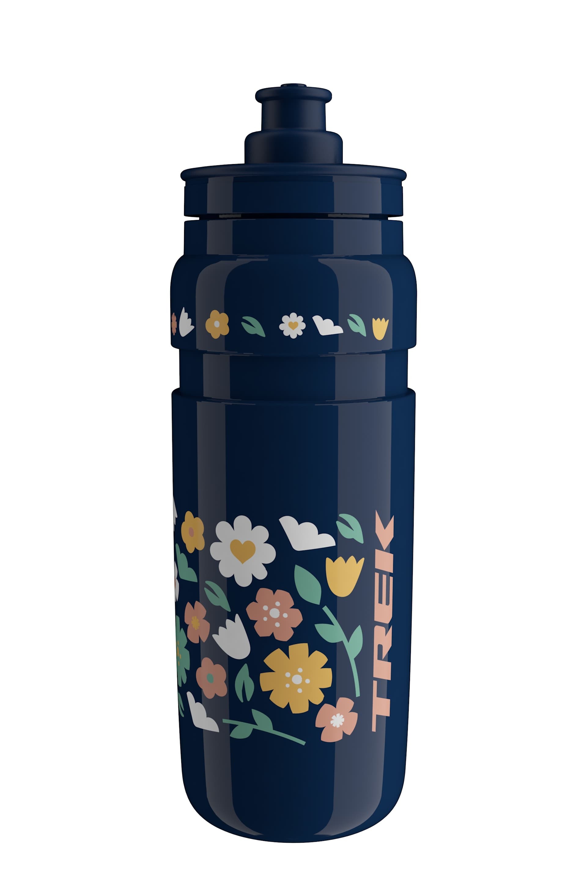 Будон за вода TREK Fly Floral 740ml | Dark Blue/Light Yellow