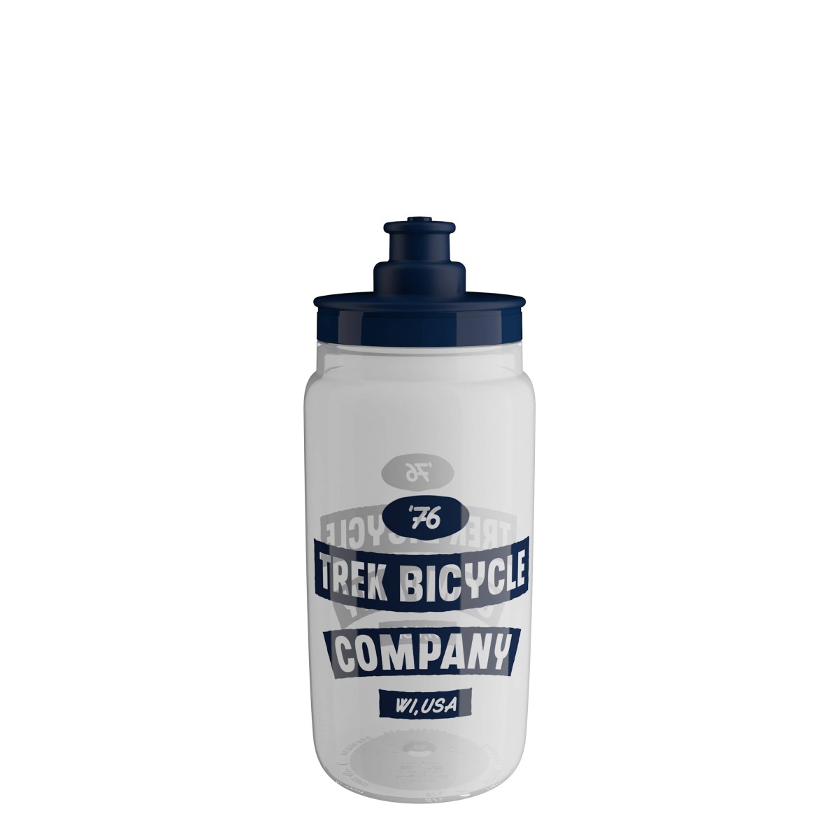Water Bottle TREK Fly 550ml | Dark Blue/Clear