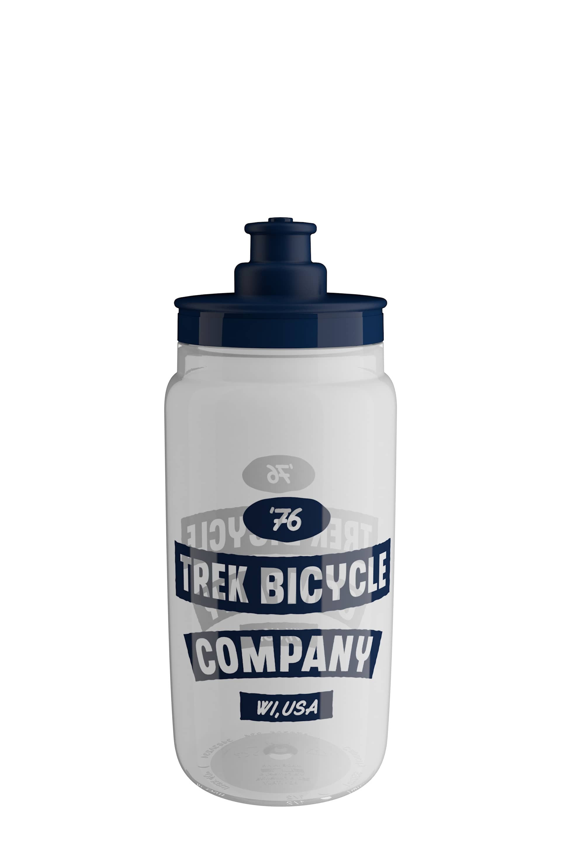 Бидон за вода TREK Fly 550ml | Dark Blue/Clear