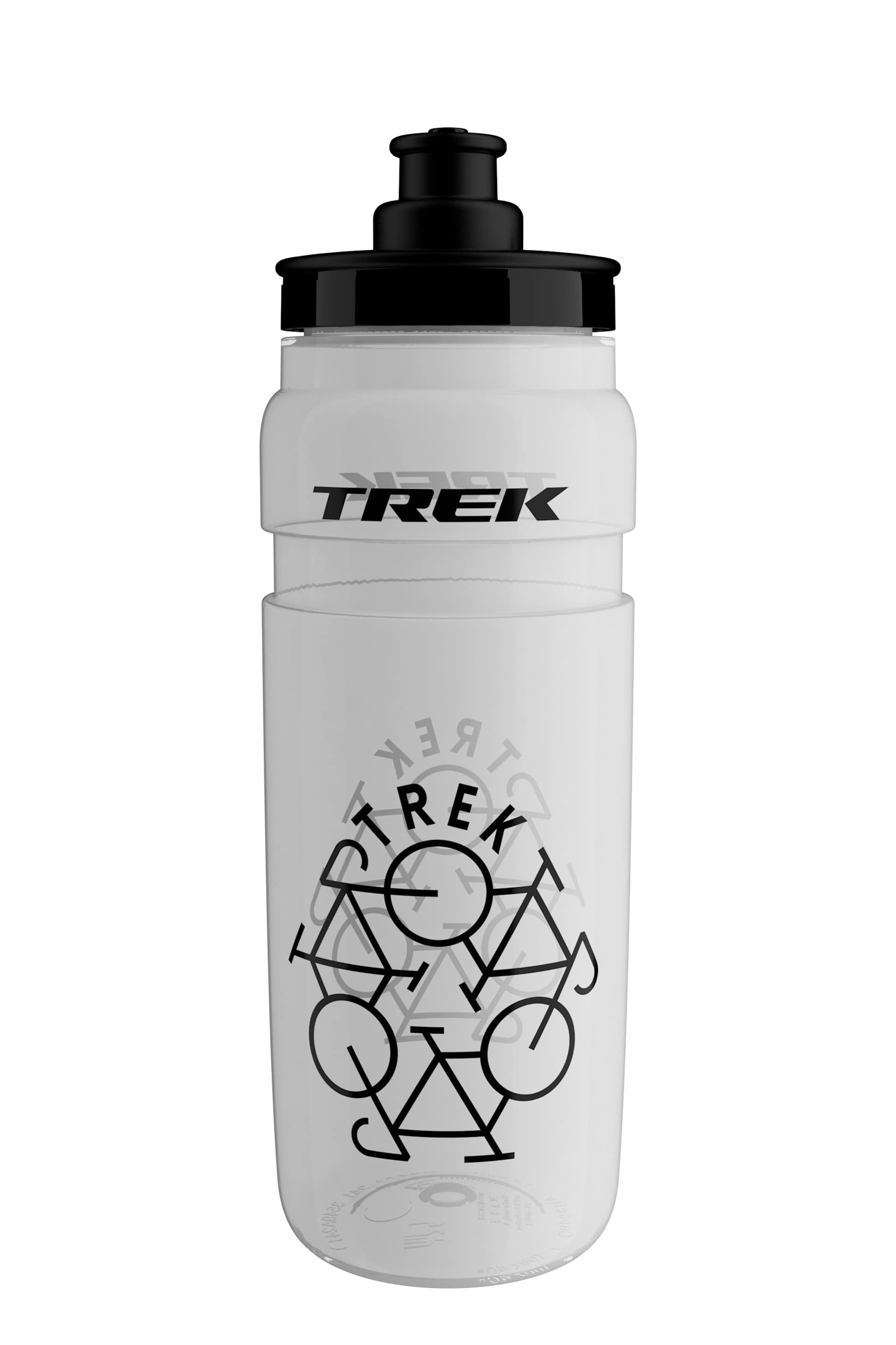 Бидон за вода Trek Fly 750ml | Clear/Black
