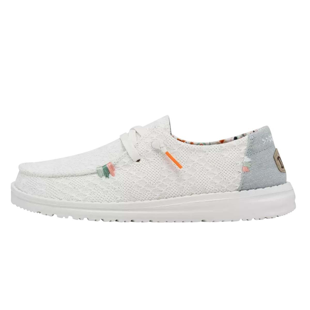 Дамски ежедневни обувки Hey Dude Wendy Boho White Crochet
