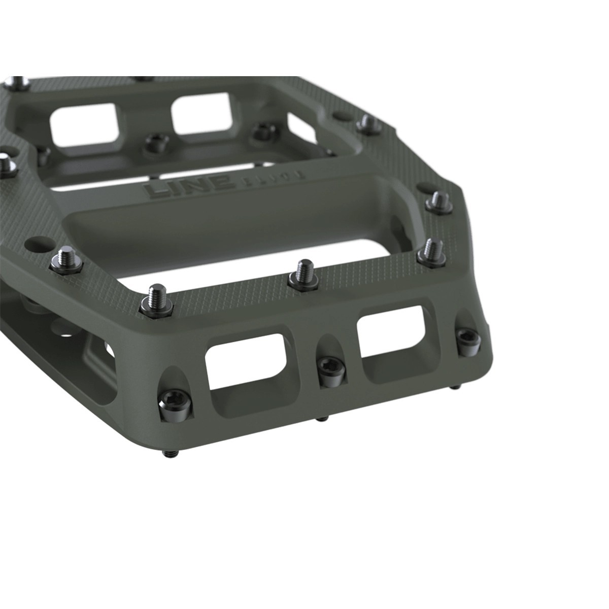 Flat Pedal Set TREK Line Elite | Olive Green