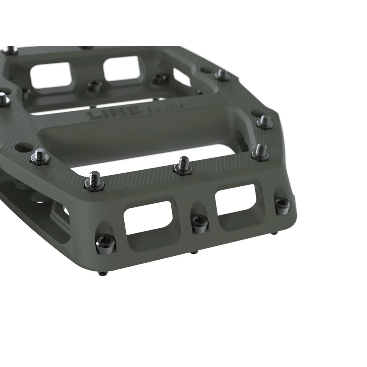 Flat Pedal Set TREK Line Elite | Olive Green