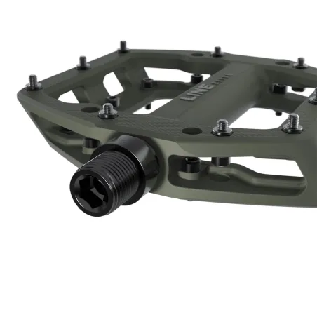 Flat Pedal Set TREK Line Elite | Olive Green