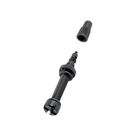 Вентил за велосипеди Bontrager Round Base TLR Black 55mm