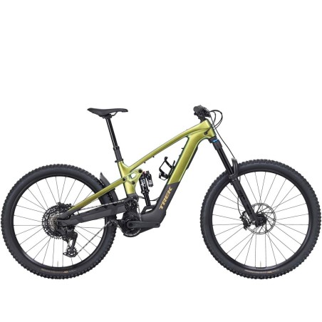 Електрически карбонов велосипед с пълно окачване 2026 TREK SLASH+ 9.7 EU Gloss Chameleon Green/Matte Dark Web