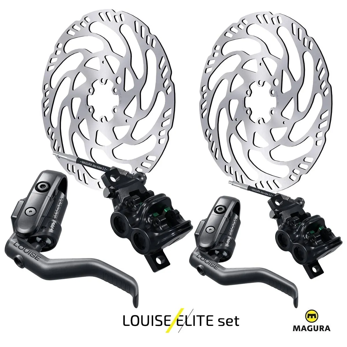 MAGURA LOUISE ELITE | 2 BRAKES + MDR-C 203/203