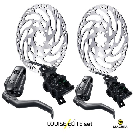 Хидравлични дискови спирачки за велосипед MAGURA LOUISE ELITE | 2 BRAKES + MDR-C 203/203