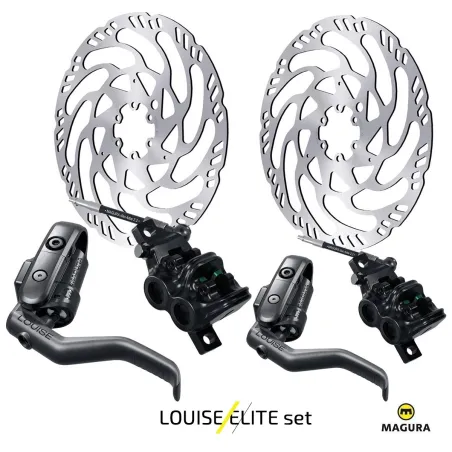 Хидравлични дискови спирачки за велосипед MAGURA LOUISE ELITE | 2 BRAKES + MDR-C 203/203