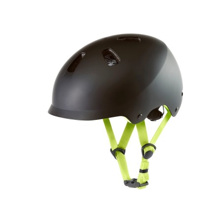 Детска каска за колело BONTRAGER JET WaveCel Child | Black/Volt