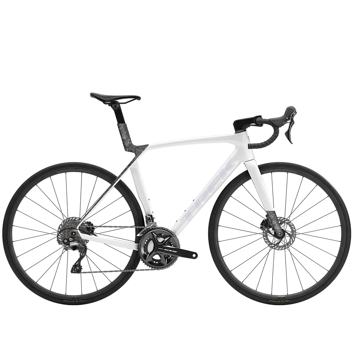 2026 TREK MADONE SL 5 Gloss Crystal White/Matte Deep Smoke | Road bikes