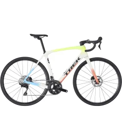 2026 TREK DOMANE SL 5 Era White/Glowstick/Coral Fade | Endurance Road Bike