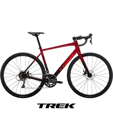 Шосеен велосипед 2026 TREK Domane AL 2 Gen 4 | Crimson to Dark Carmine Fade