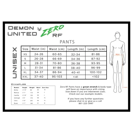 Protective Pants DEMON Zero with RF | Black