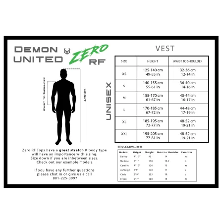 Протекторна ризница DEMON Zero Protective Top W/ RF | Black