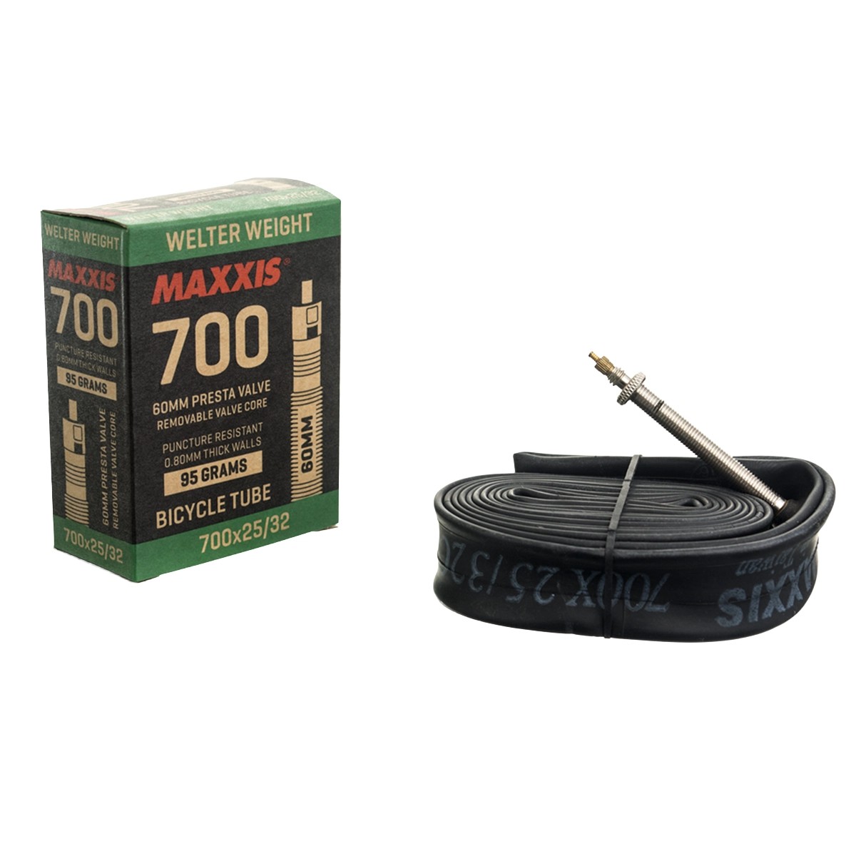 Вътрешна гума за велосипед MAXXIS Welter Weight 700X23/32C | Френски вентил 80mm