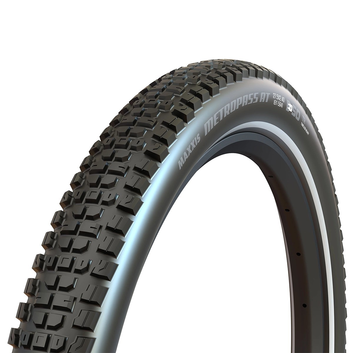 Външна гума за велосипед MAXXIS METROPASS AT 27.5X2.4 | 4 Season/Reflective/EXO/Tubless Ready