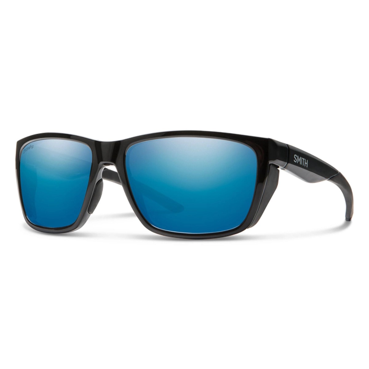 SMITH LONGFIN/S Matte Black ChromaPop Glass Polarized Blue Mirror | Слънчеви очила SMITH