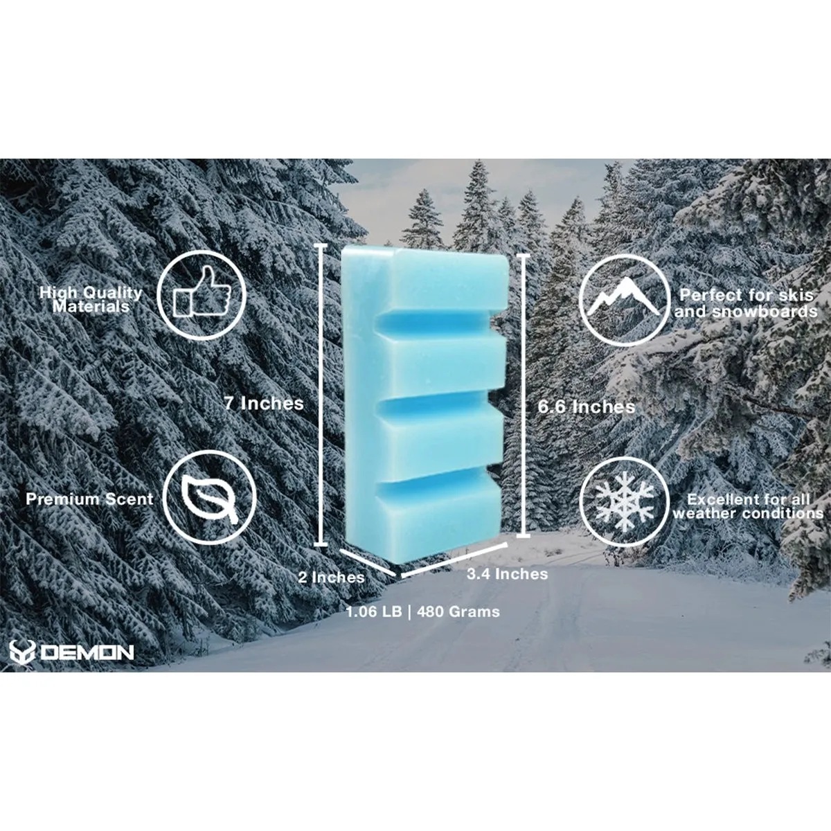 Вакса DEMON Wax - 1 LB Universal Block