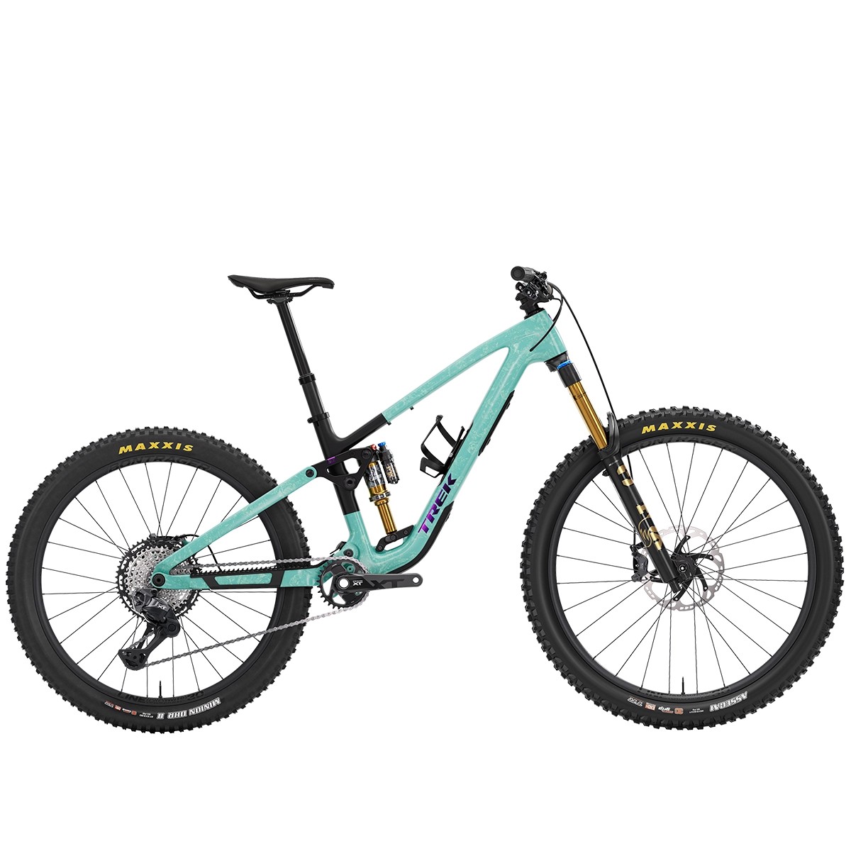 Планински трейл/ олмаунтаин велосипед 2027 TREK Fuel MX 9.8 XT Di2 Gen 7 Miami Green / Aloha Marble