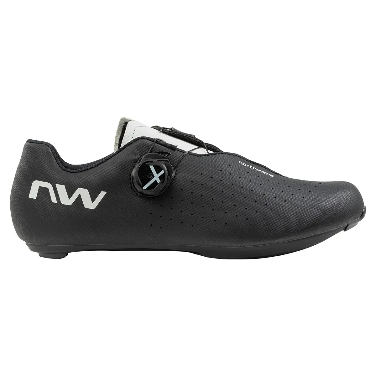 Road bike shoes NORTHWAVE Sonic Plus Wide | black/light grey