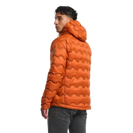 Men's Hood Down Jacket TENSON Miyabi | Dark Orange