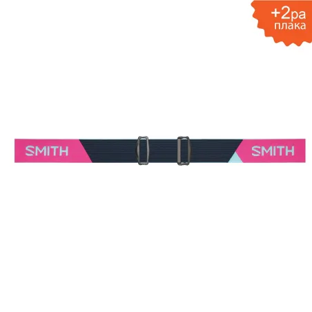 SMITH FUEL V2 Iceberg Peony | S2 BLUE Sensor Mirror | Bike goggle