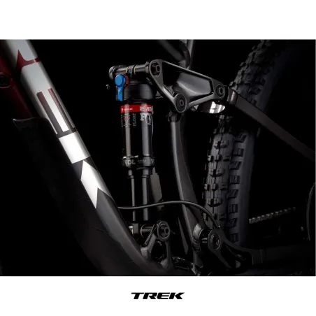 TREK FUEL EX 8 XT Rage Red to Dnister Black Fade