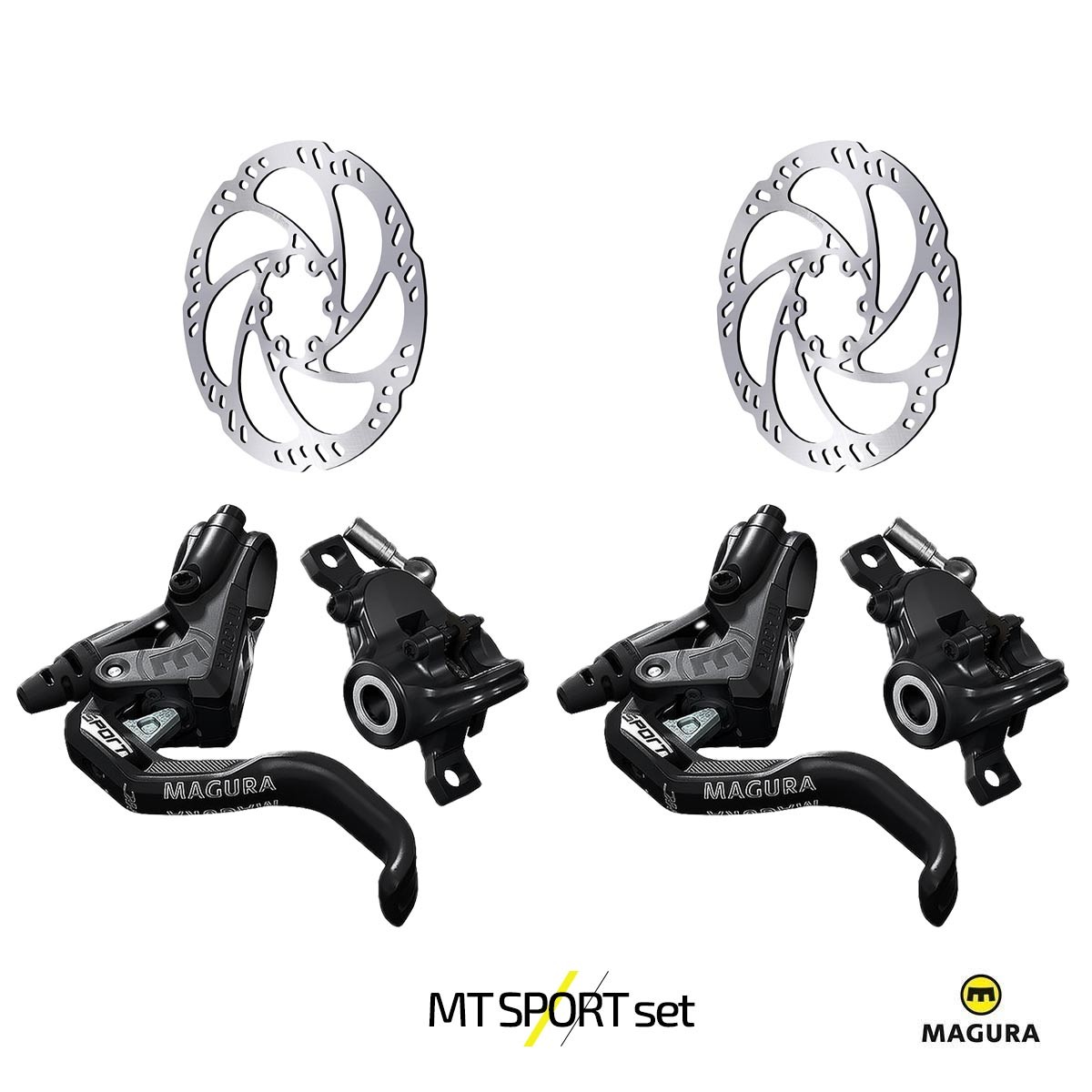 MAGURA MT4 SPORT | 2 BRAKES + Storm HC 180/180